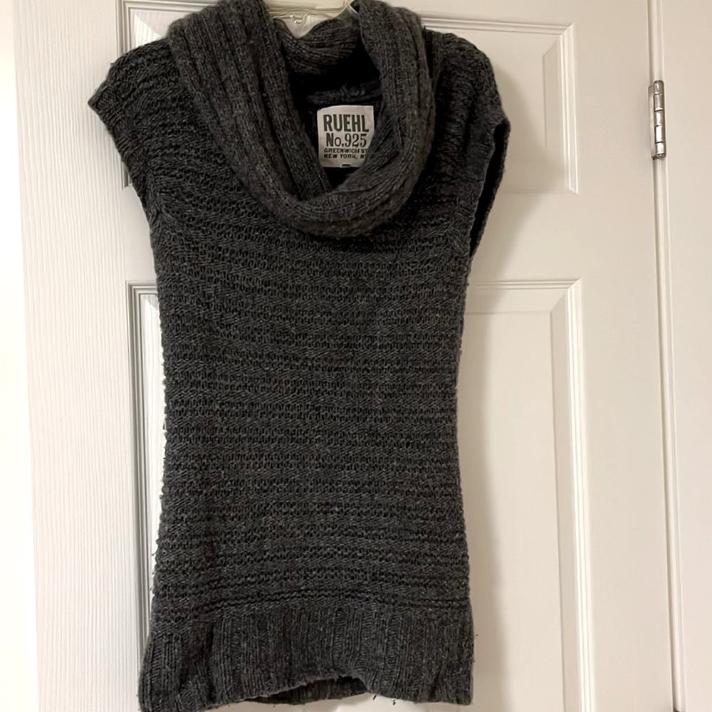 Ruehl No.925 Cowl Neck Tunic Sweater XS